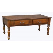 Turned Leg Coffee Table